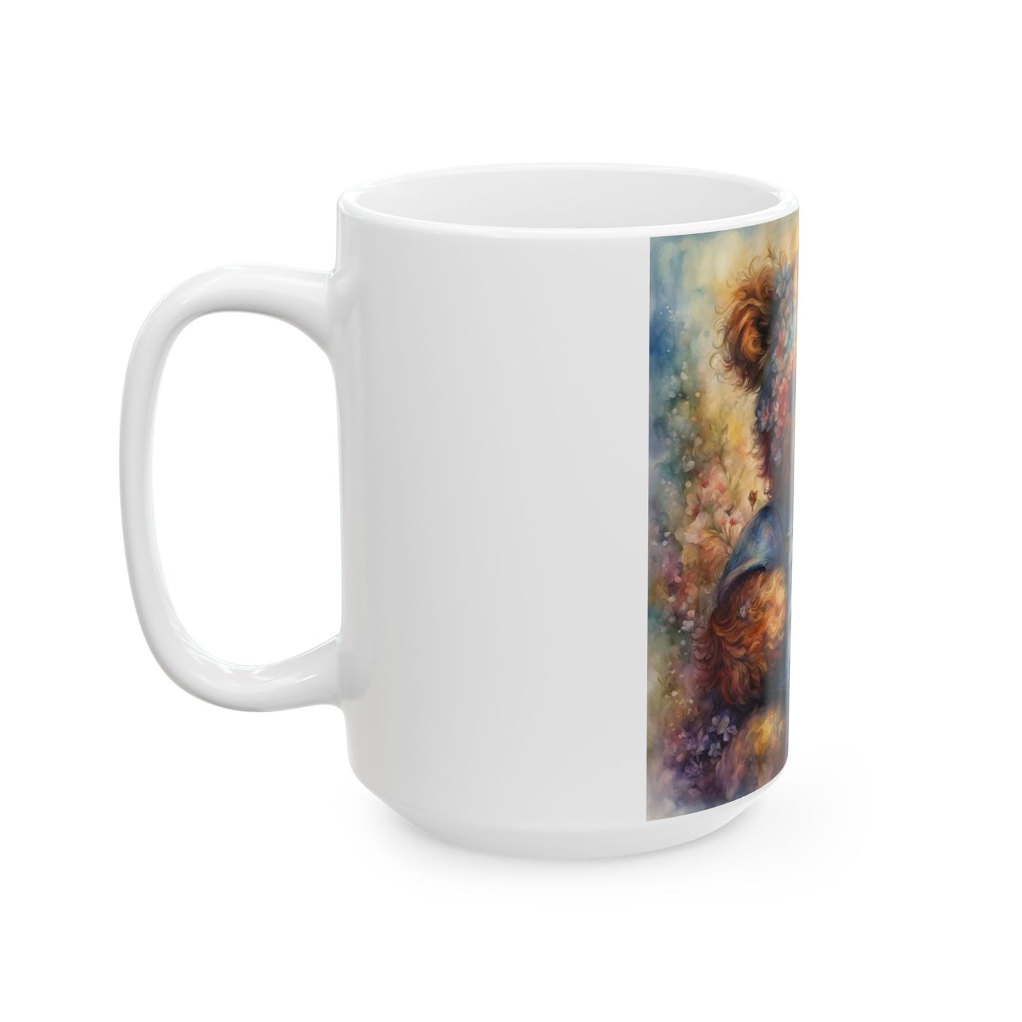 Teddy Bear Ceramic Mug (11oz, 15oz)