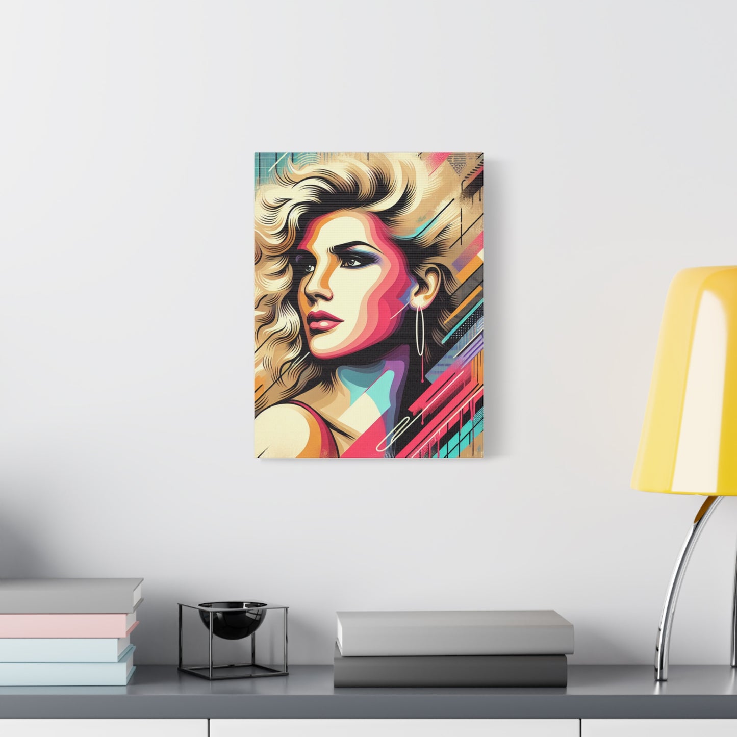 Pretty Woman Abstract Art