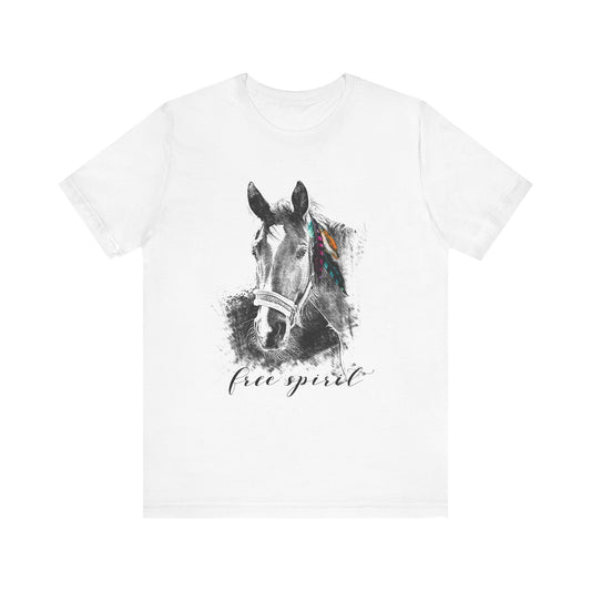 Free Spirit Horse Tee - Unisex Shirt