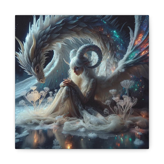 Canvas Print - The Dragon Queen Art