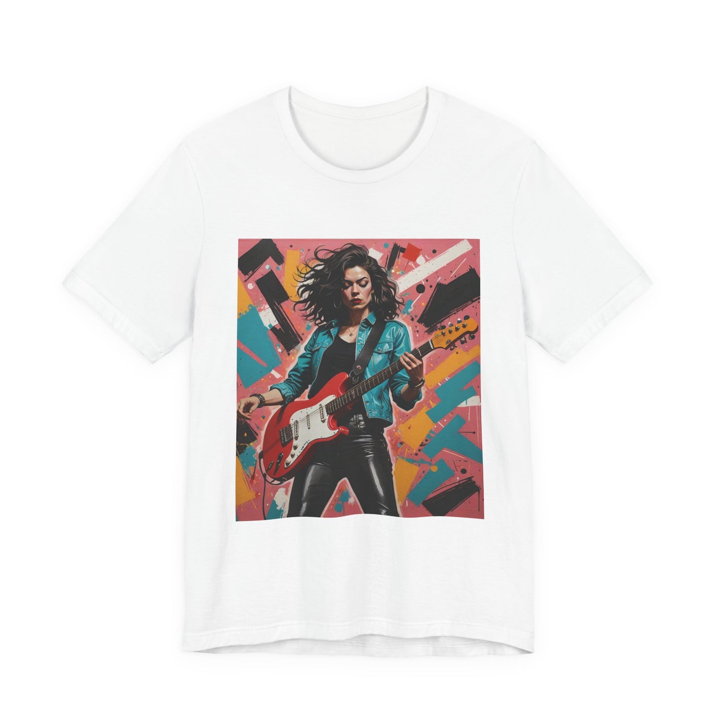 Female Rocker Abstract T-Shirt 3