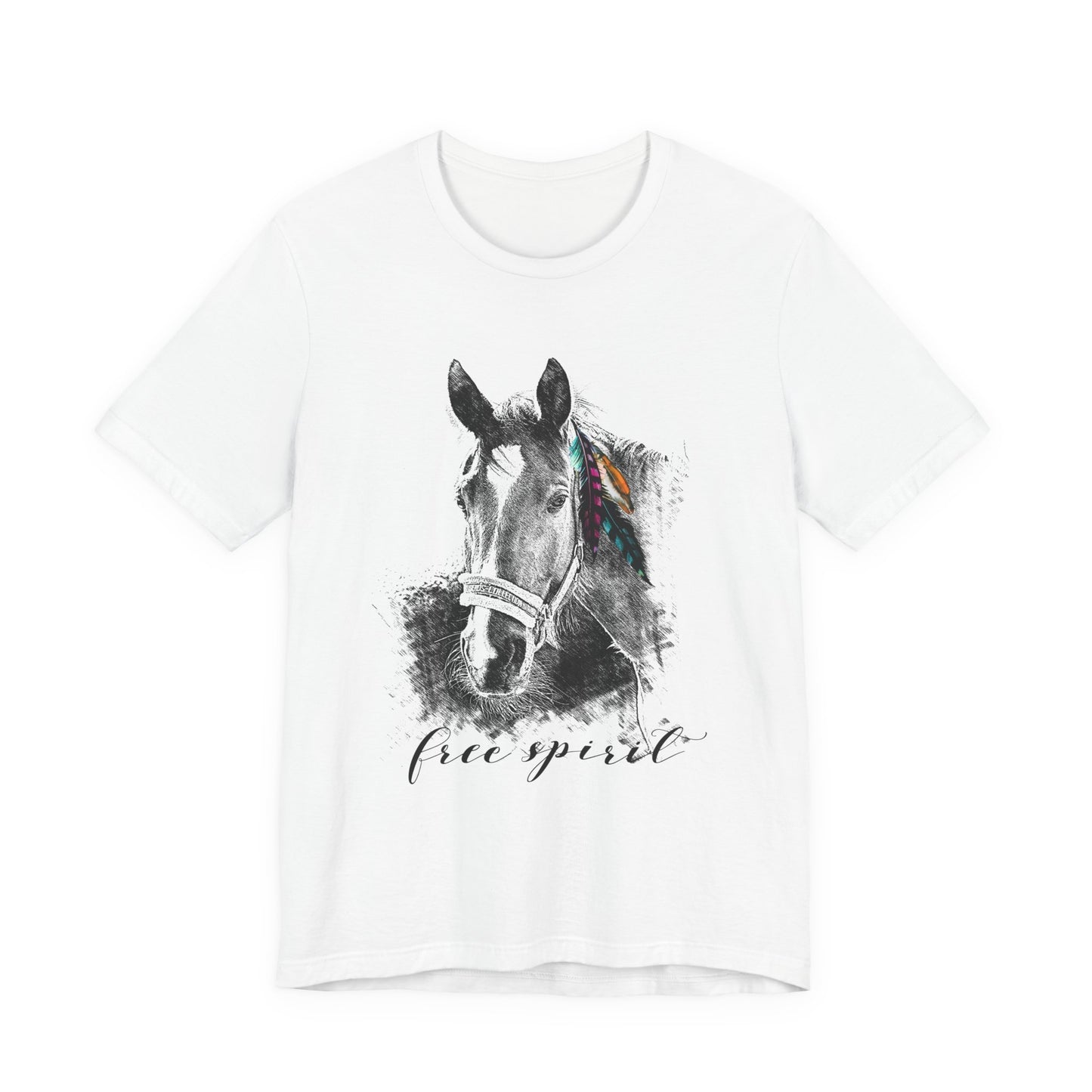 Free Spirit Horse Tee - Unisex Shirt