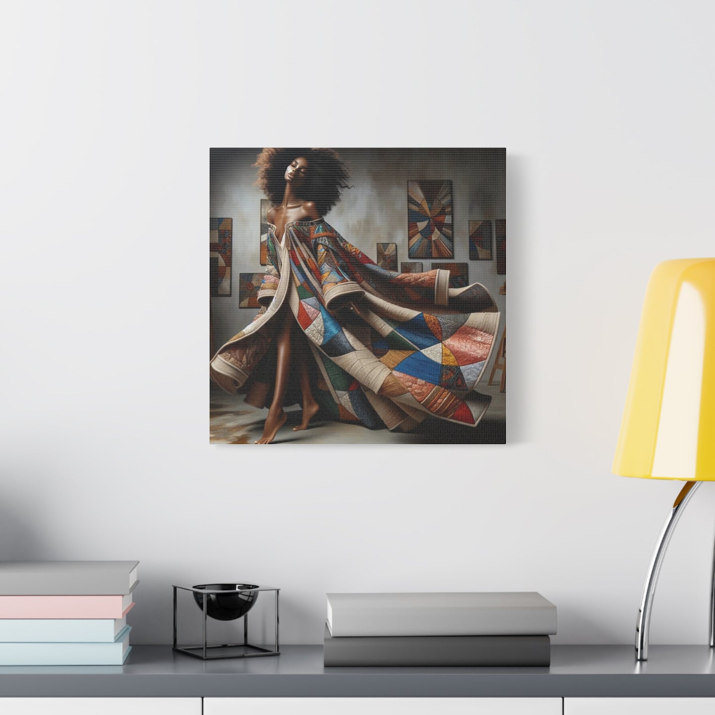 Beautiful Black Woman Canvas Art