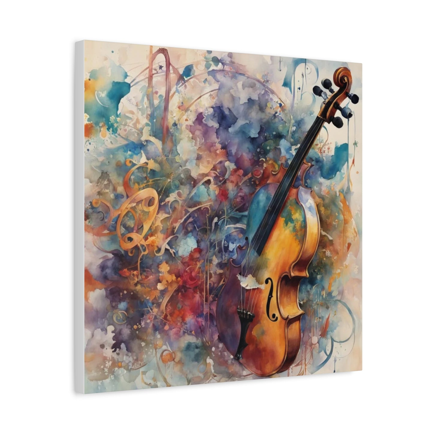 Violin Abstract Art