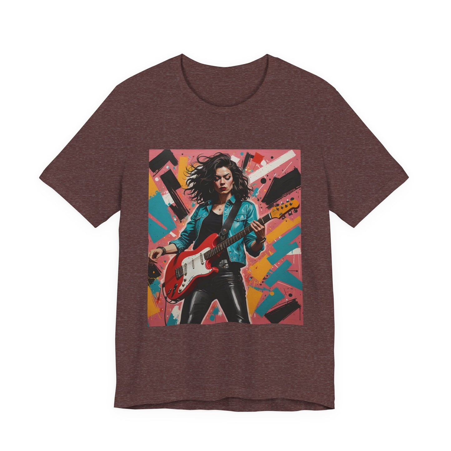 Female Rocker Abstract T-Shirt 3