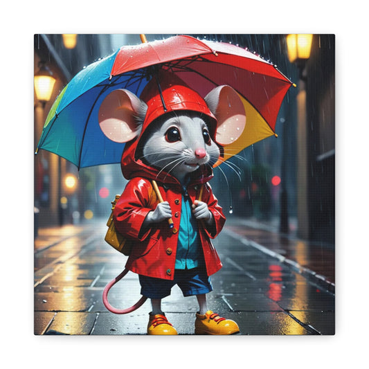 Mouse in the Rain Art