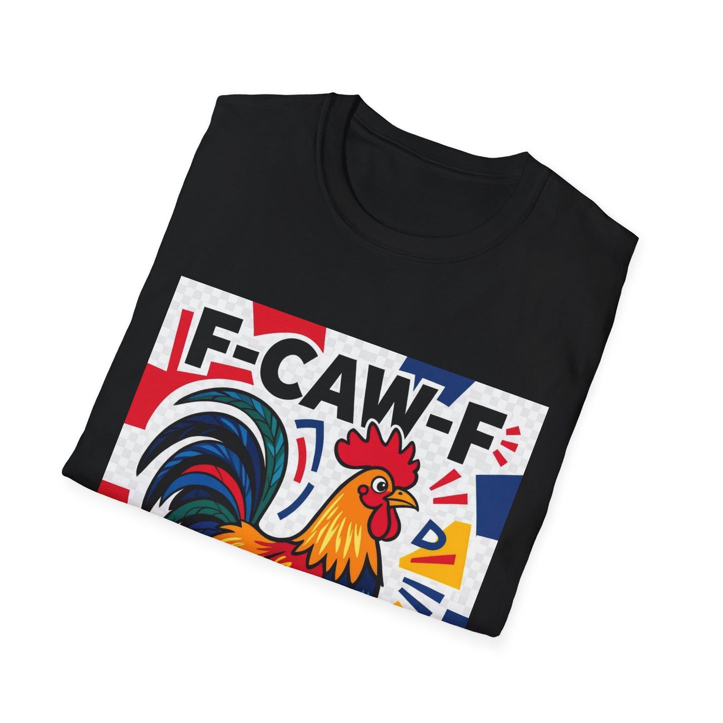 F-CAW-F Rooster Western Boho, Unisex T-Shirt,