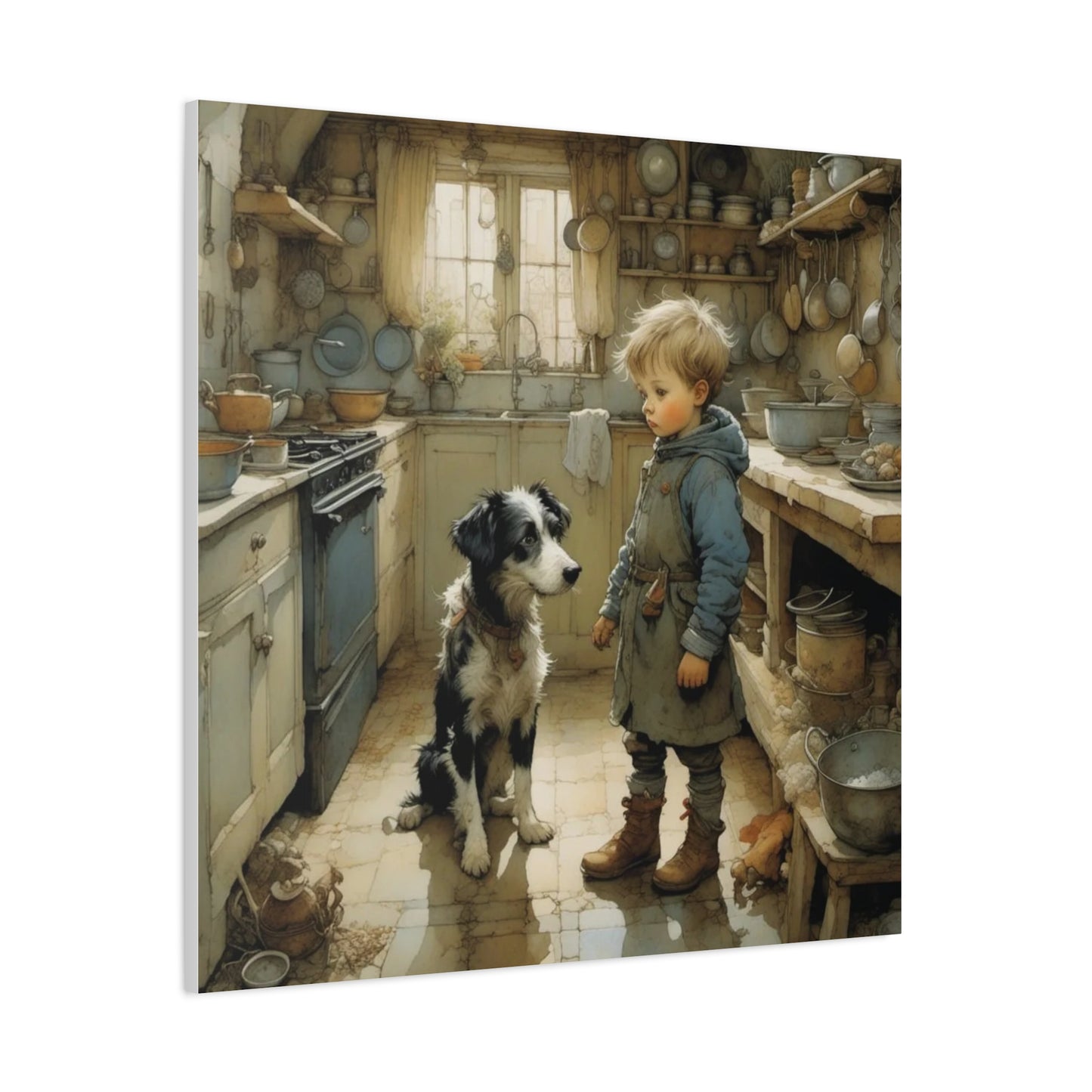A Boy and His Dog Art