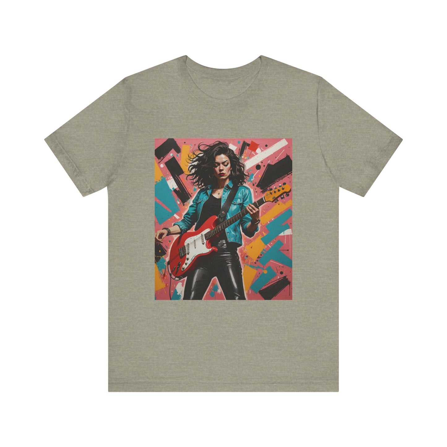 Female Rocker Abstract T-Shirt 3
