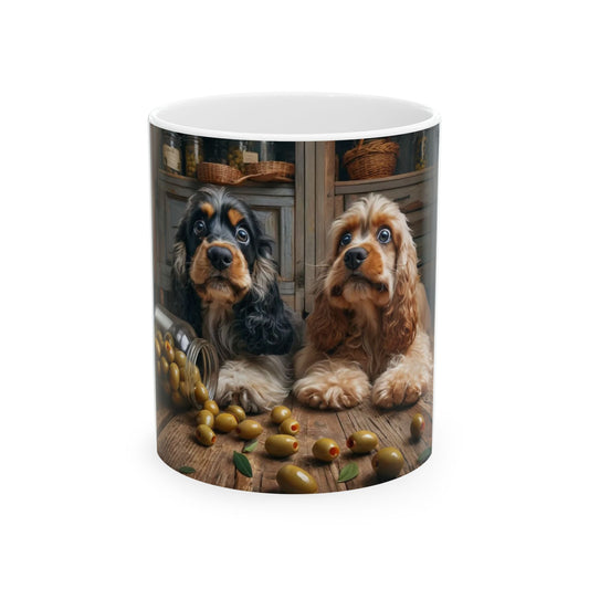 Naughty Dogs Ceramic Mug (11oz, 15oz)
