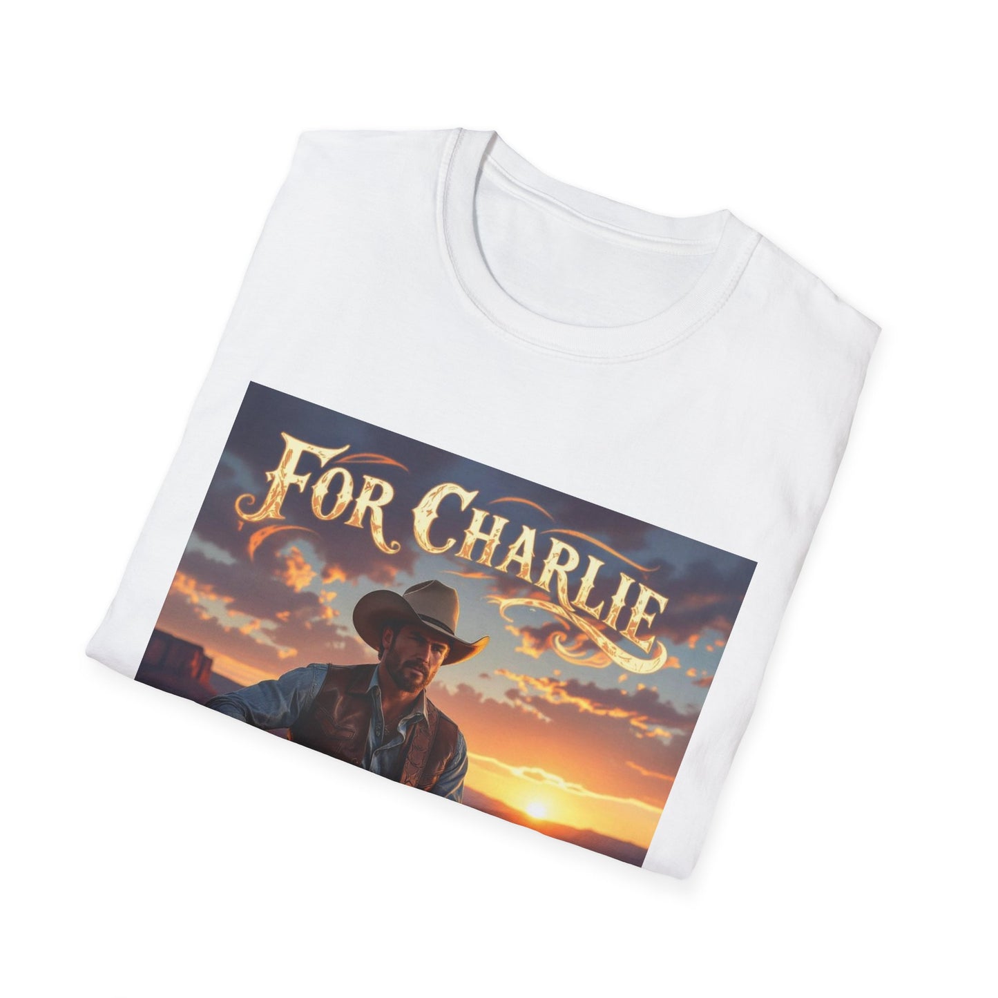 For Charlie Western Boho, Unisex T-Shirt,