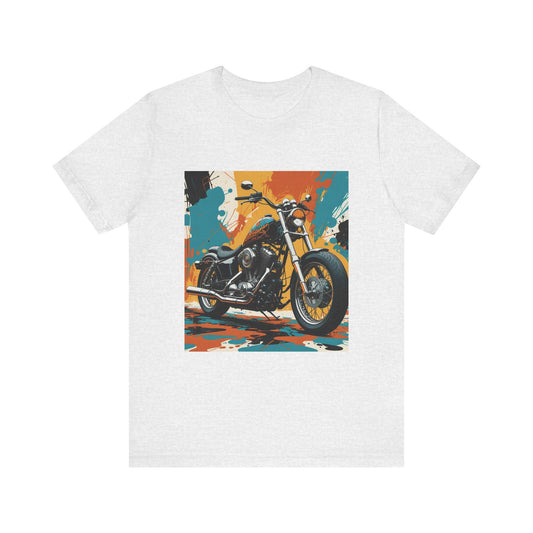 Abstract Chopper Tee 1