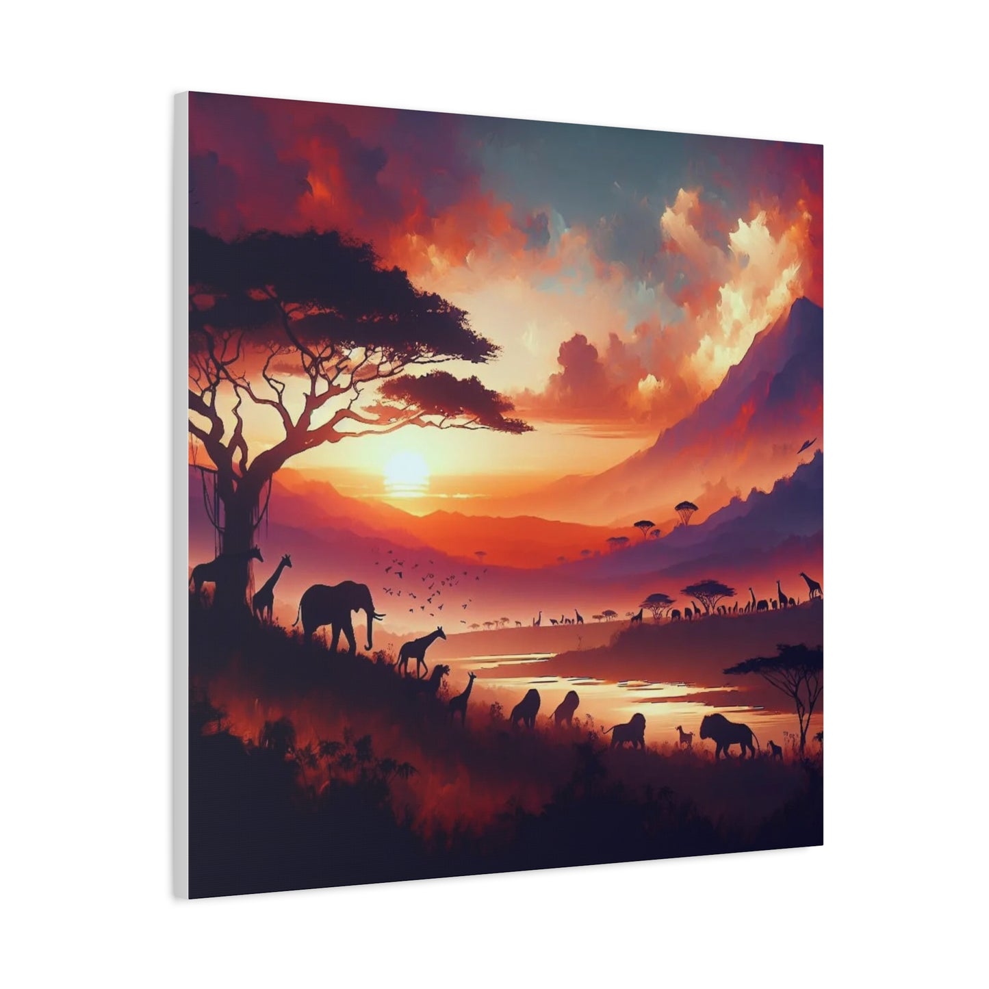 African Wilderness Canvas Art