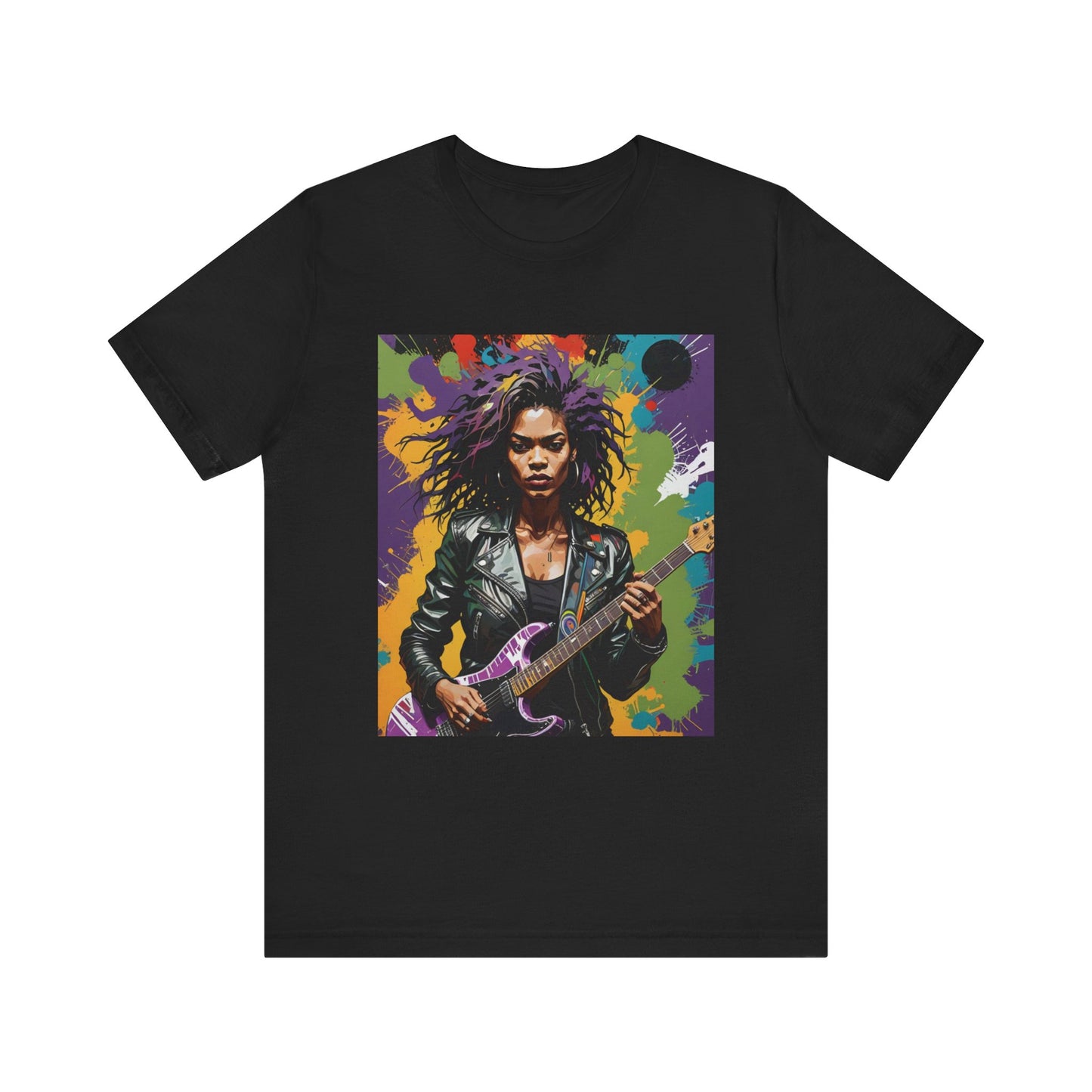Female Rocker Abstract T-Shirt 2