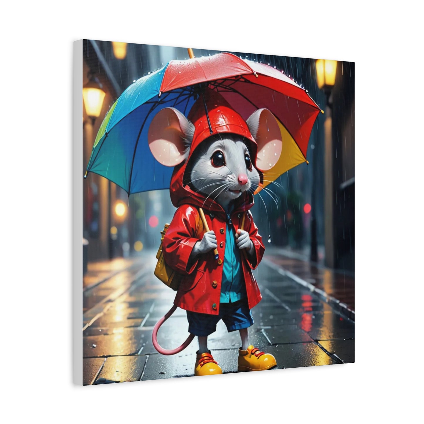 Mouse in the Rain Art