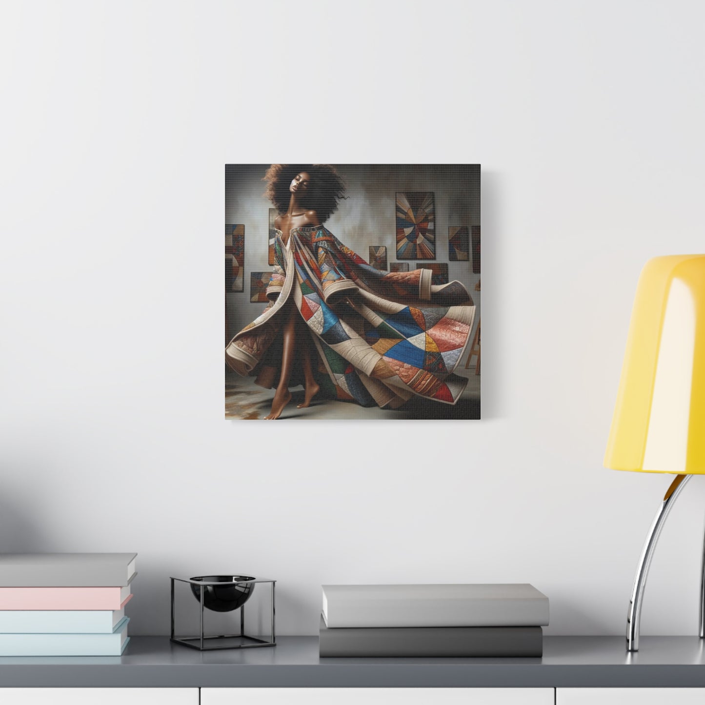 Beautiful Black Woman Canvas Art