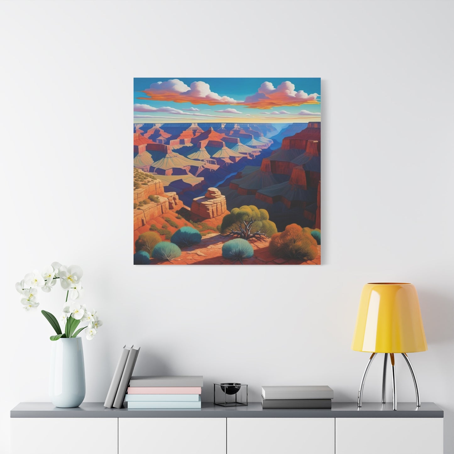 Canvas Print - Grand Canyon Abstract Art 3