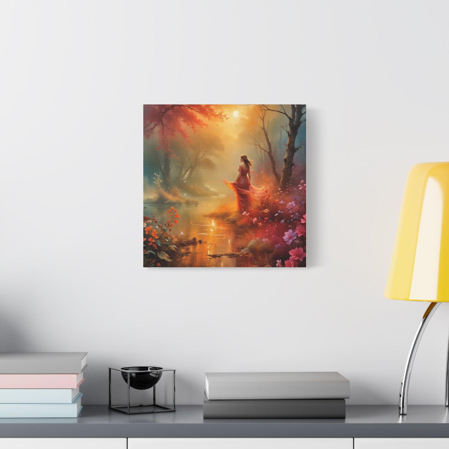 Canvas Print -Shimmer in the Morning Wall Art