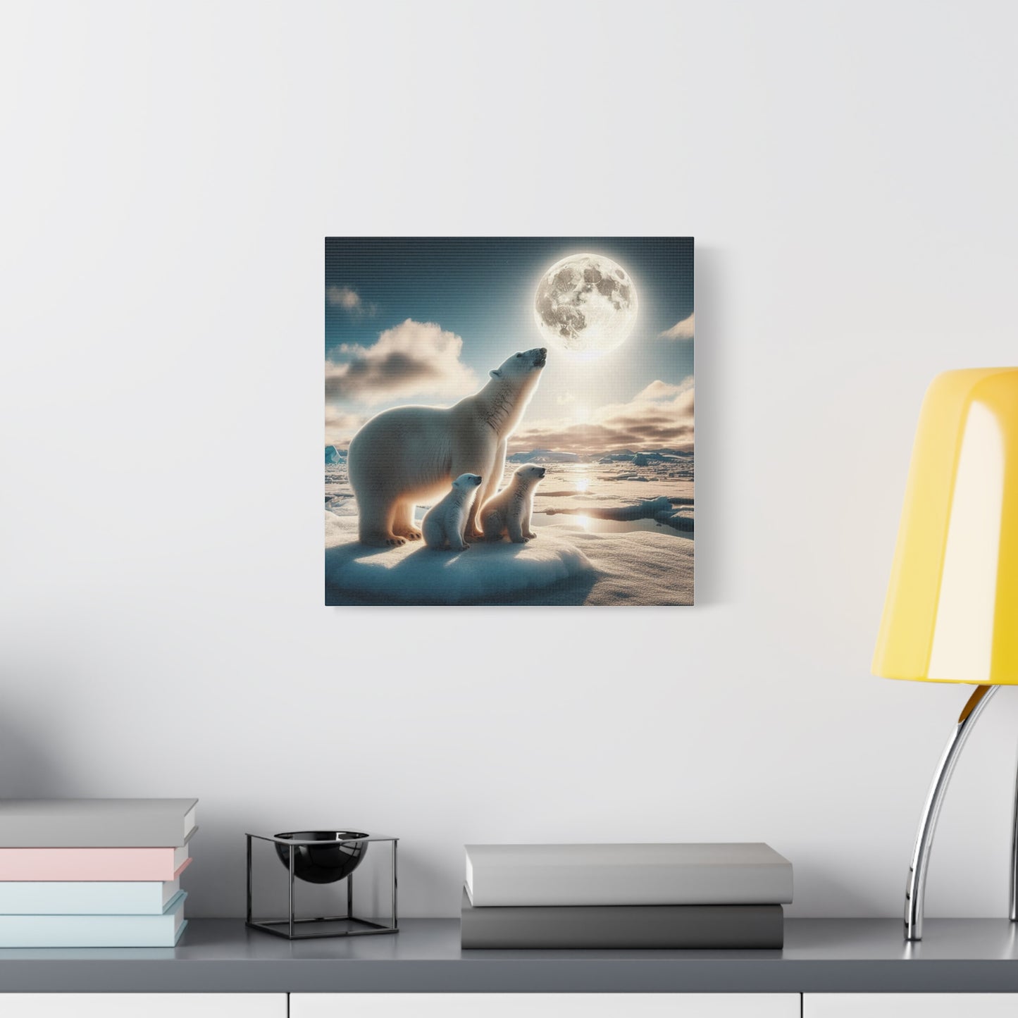 Canvas Print - Polar Bears Wall Art