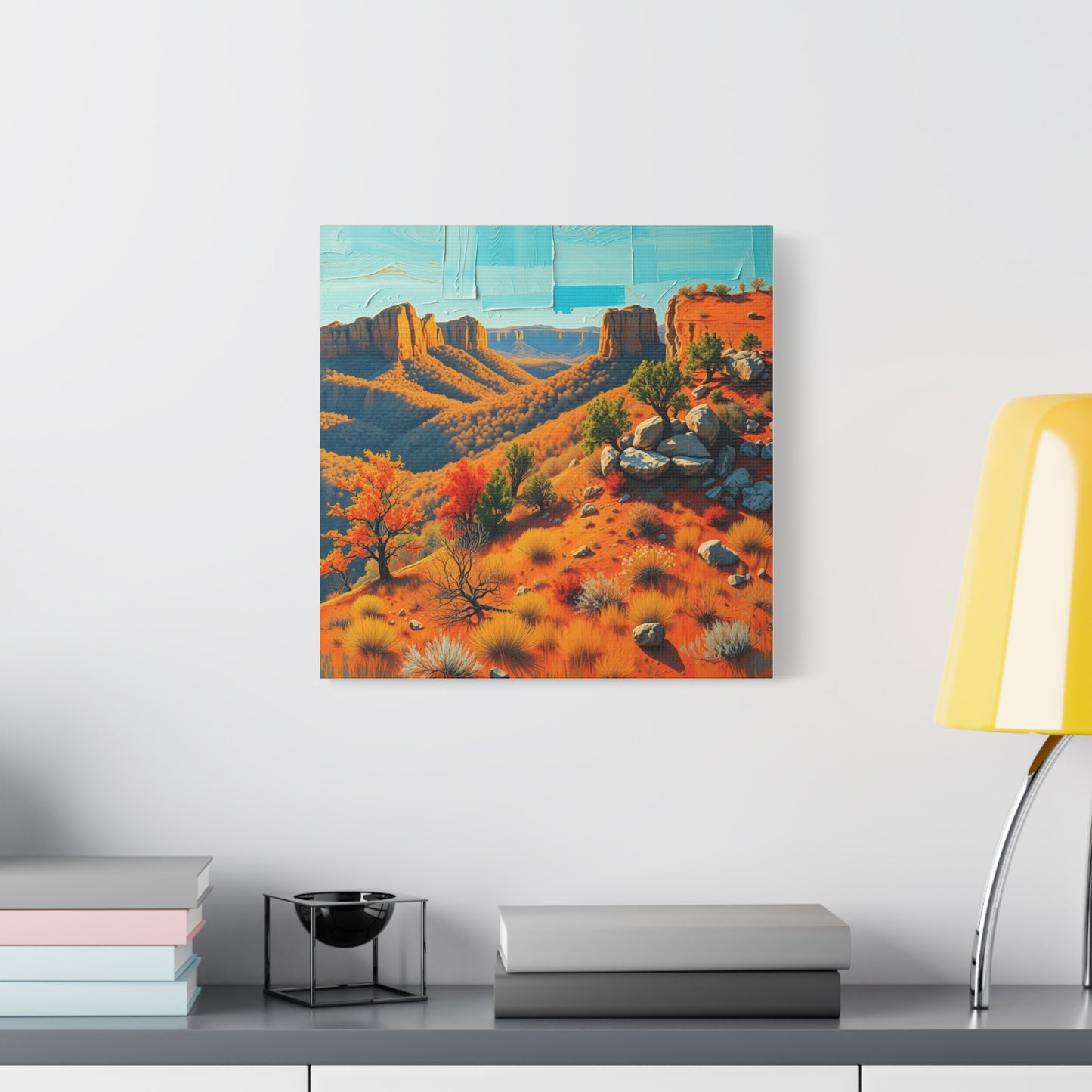 Canvas Print -Abstract 3 Southwest Landscape Wall Art