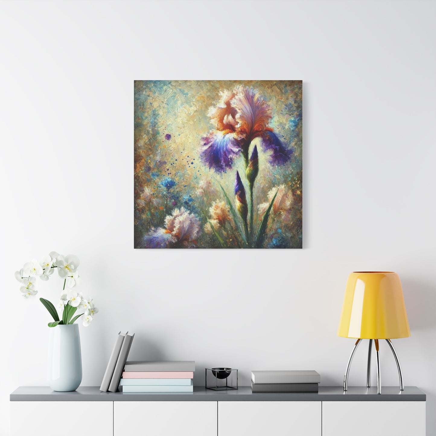 Canvas Print - Iris for Celebration Wall Art