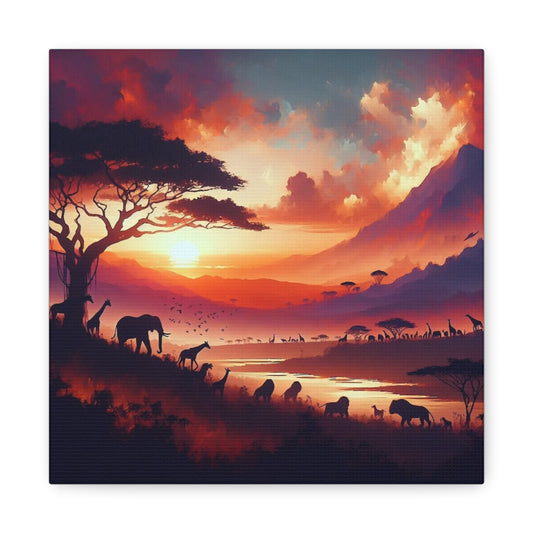 African Wilderness Canvas Art