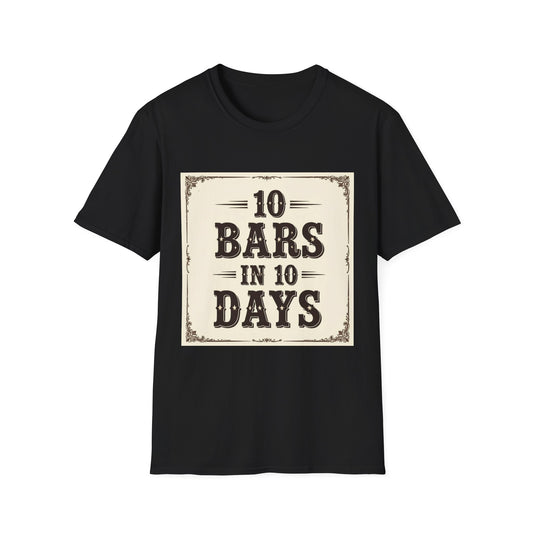 10 bars In 10 Days Western Boho, Unisex T-Shirt,