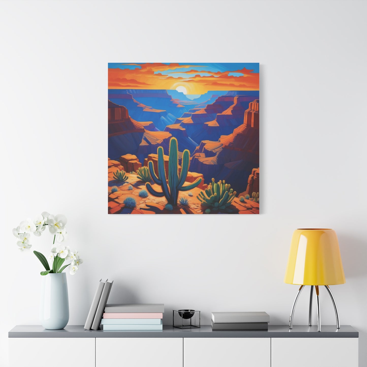 Canvas Print - Grand Canyon Abstract Art 4