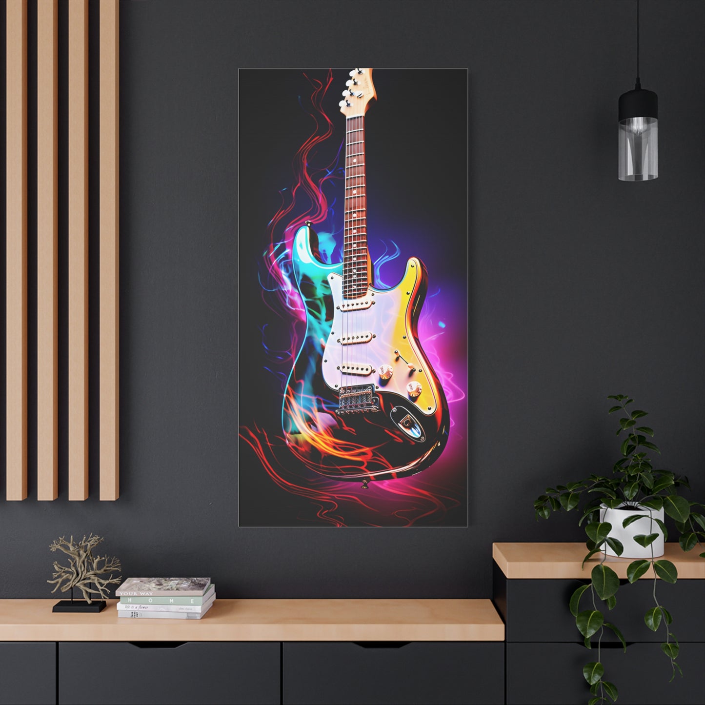 Canvas Print - Guitar Art 4
