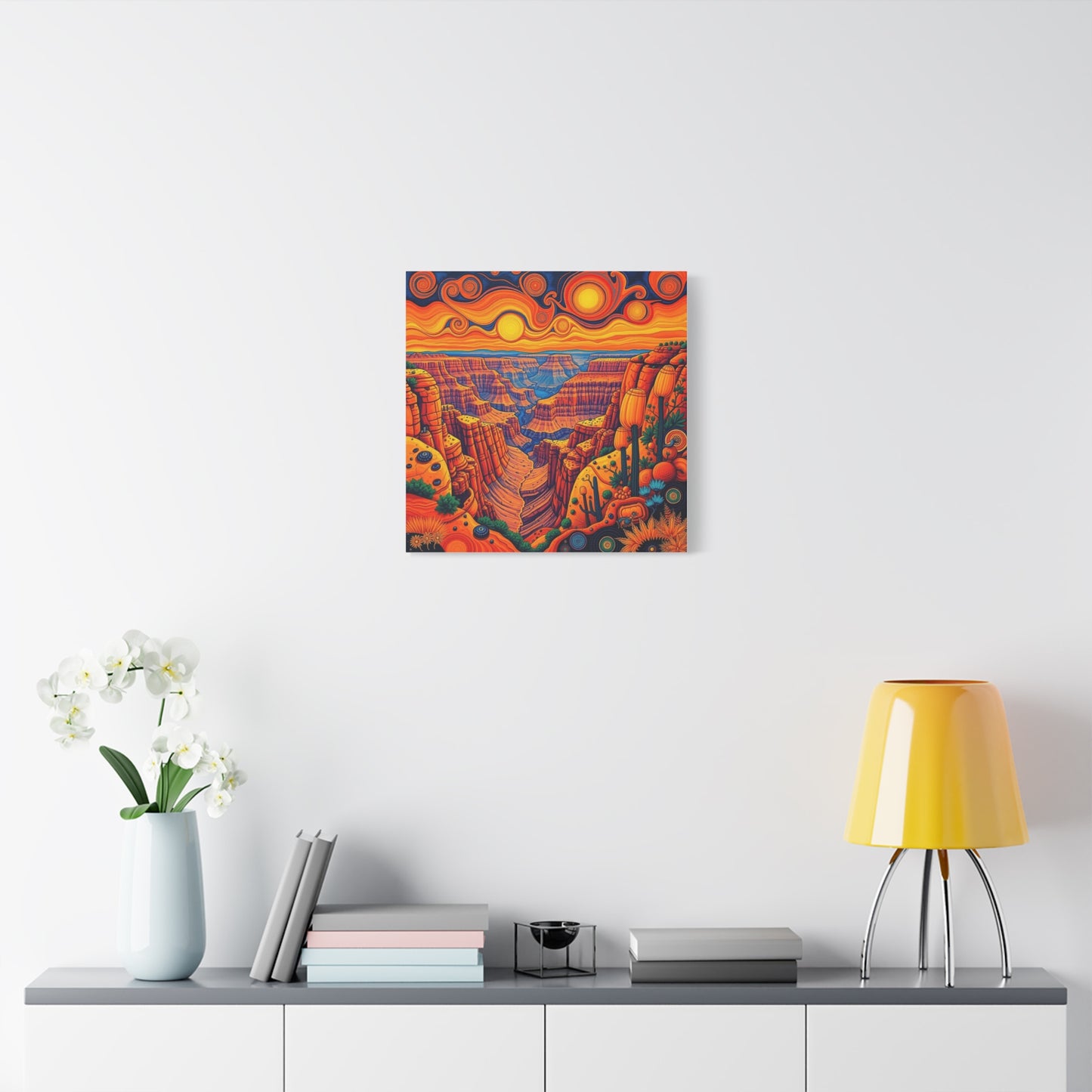 Canvas Print - Grand Canyon Abstract Art