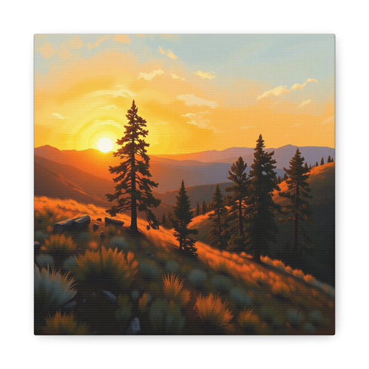 Canvas Wall Art - Black Hills Scenic