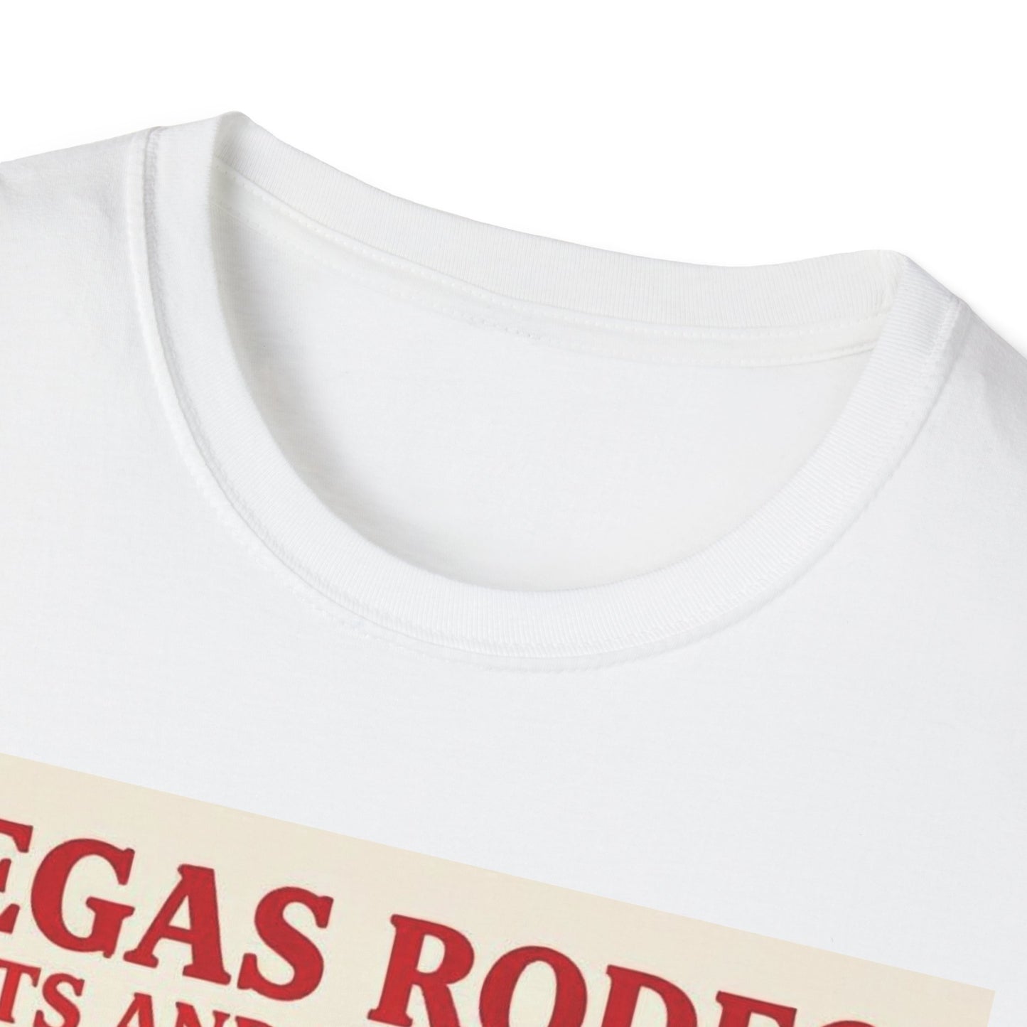 Vegas Rodeo Lights and Rhinestones Western Boho, Unisex T-Shirt,