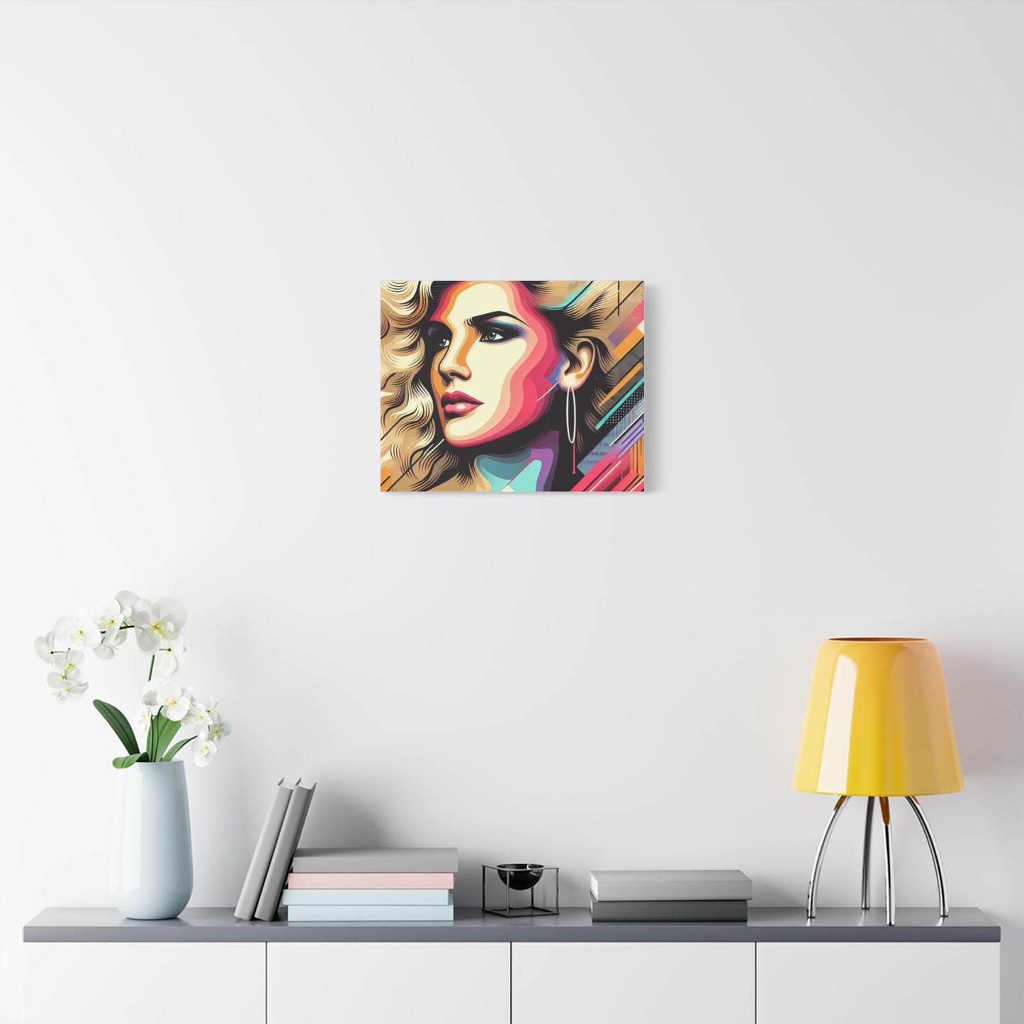 Pretty Woman Abstract Art
