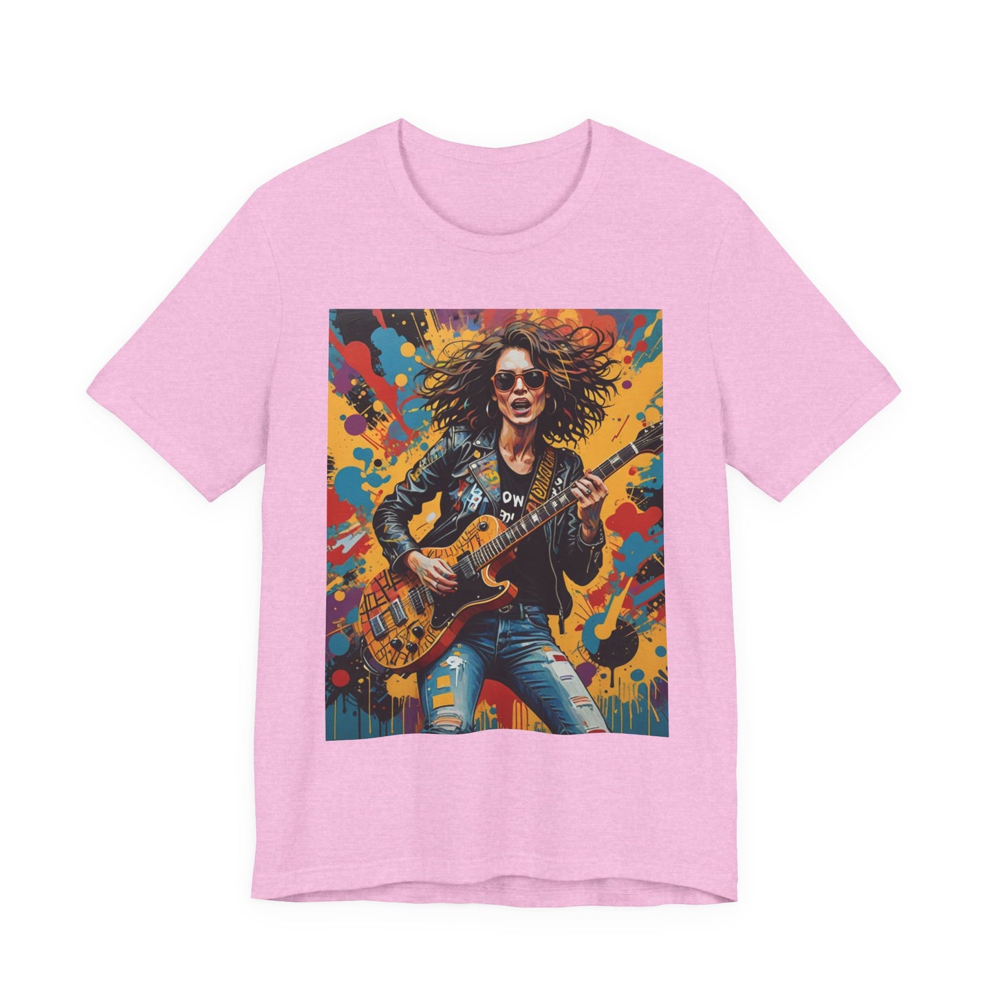 Female Rocker Abstract T-Shirt 2