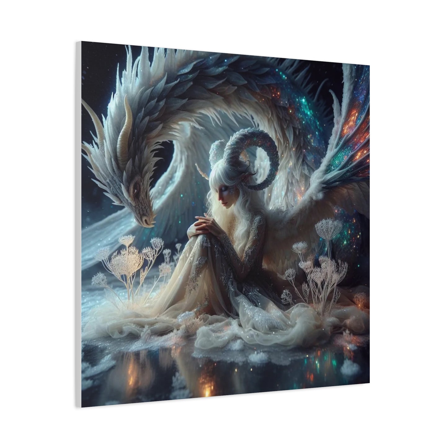 Canvas Print - The Dragon Queen Art