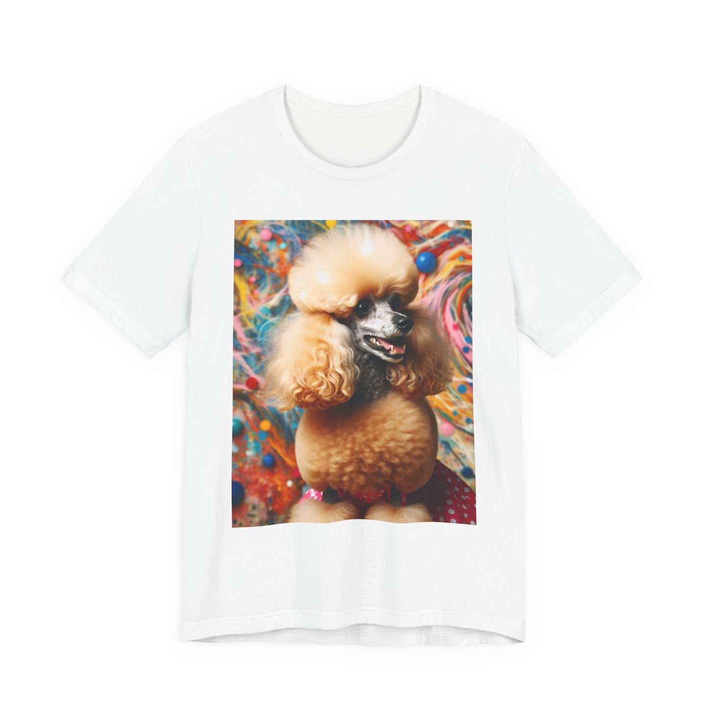 Retro Colorful Poodle Tee - Unisex Shirt