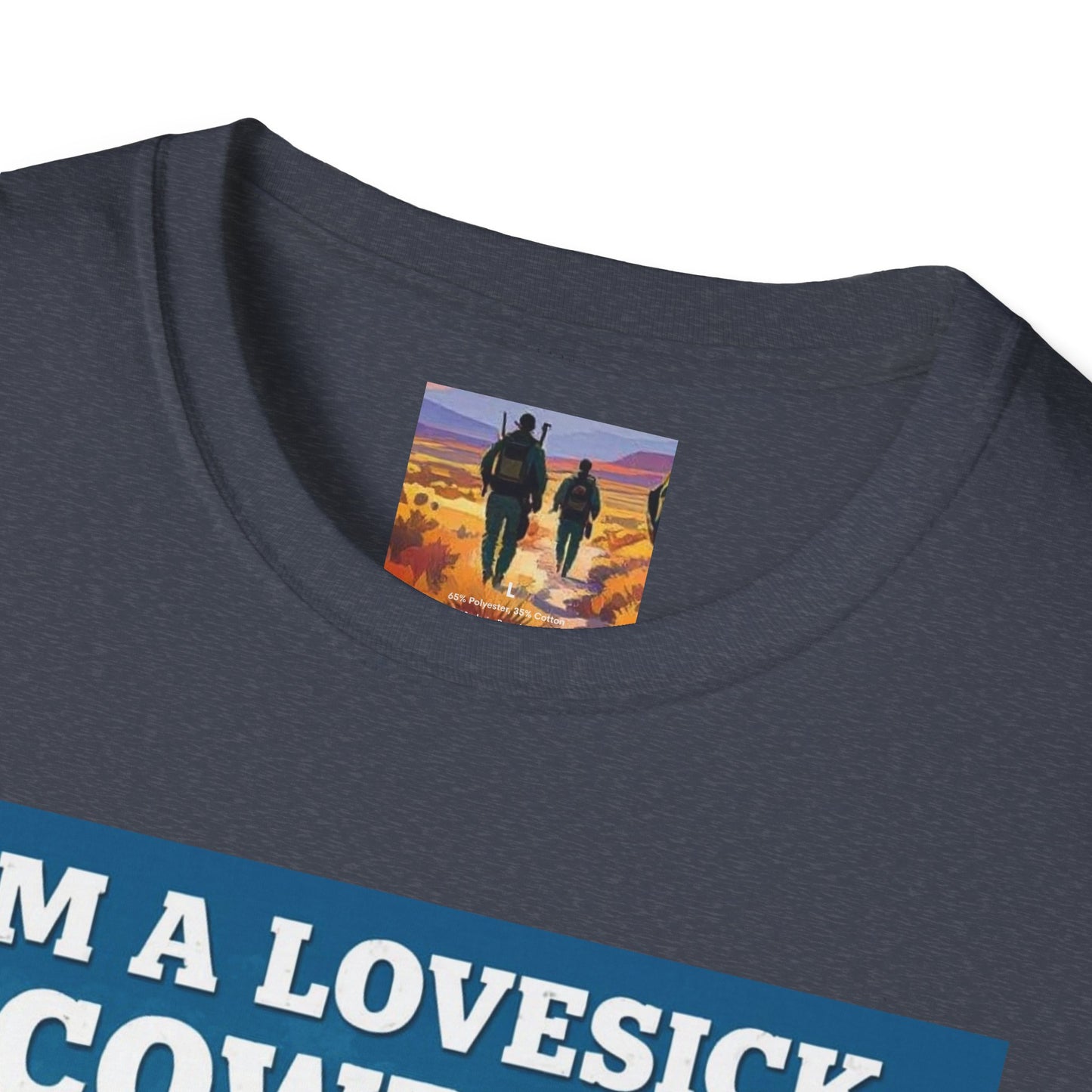 I'm a Lovesick Cowboy Western Boho, Unisex T-Shirt,