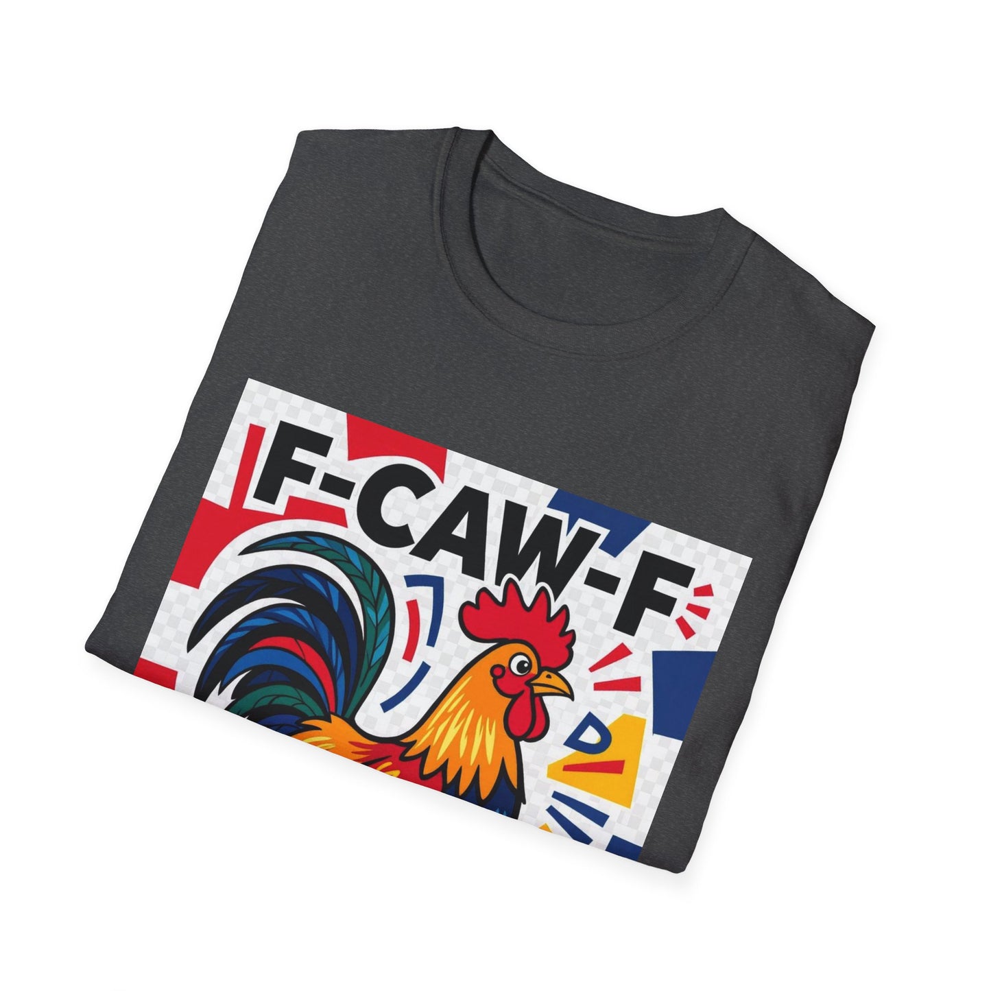 F-CAW-F Rooster Western Boho, Unisex T-Shirt,