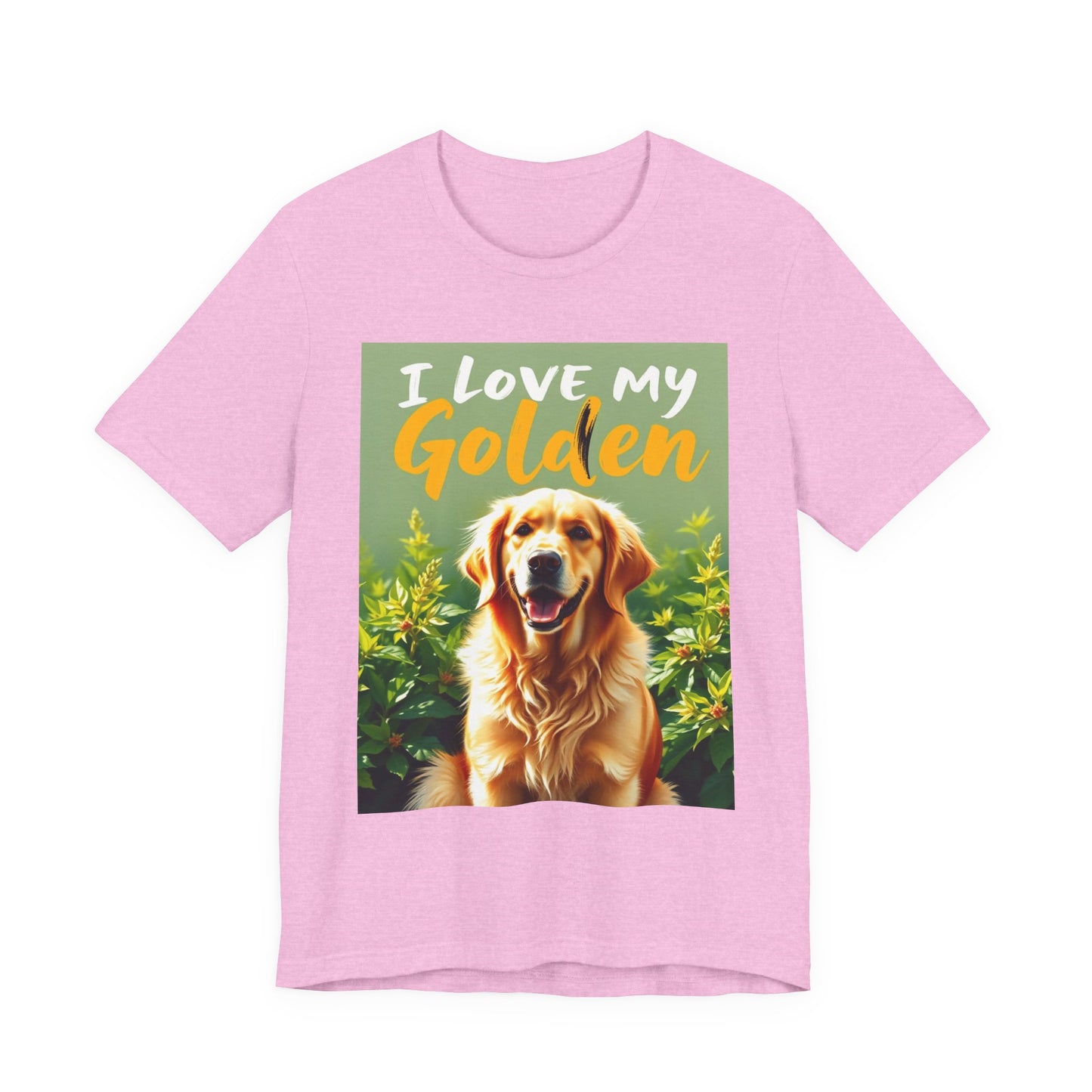 I Love My Golden T-Shirt 2