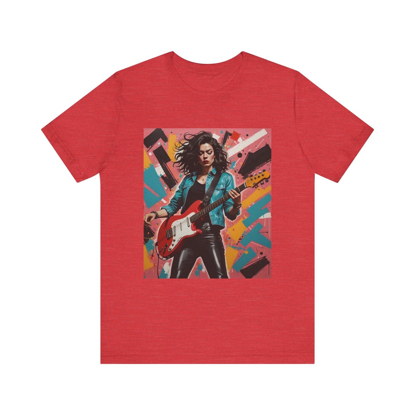 Female Rocker Abstract T-Shirt 3