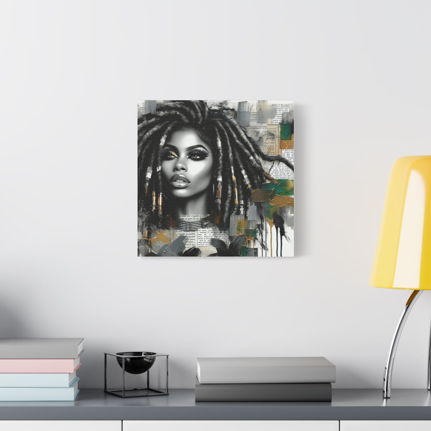 Beautiful Black Woman Canvas Art
