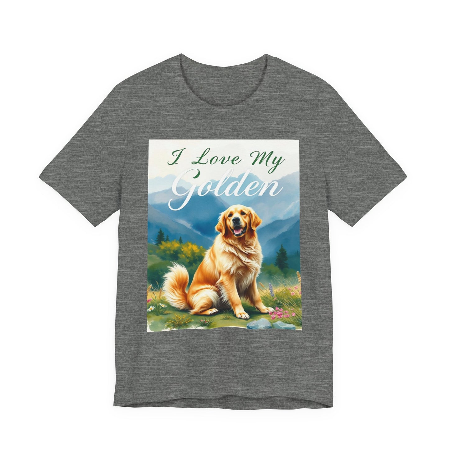 I Love My Golden T-Shirt