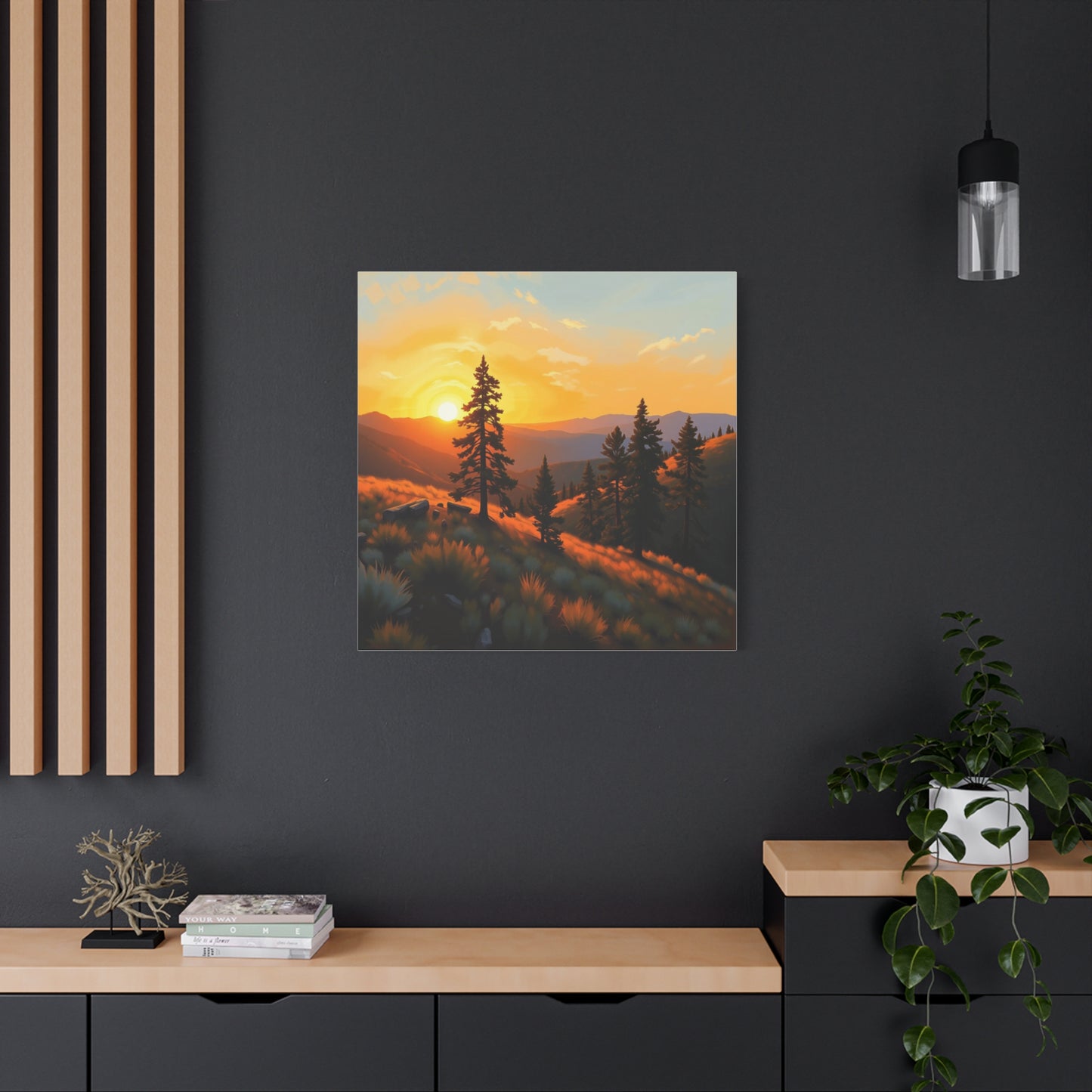 Canvas Wall Art - Black Hills Scenic