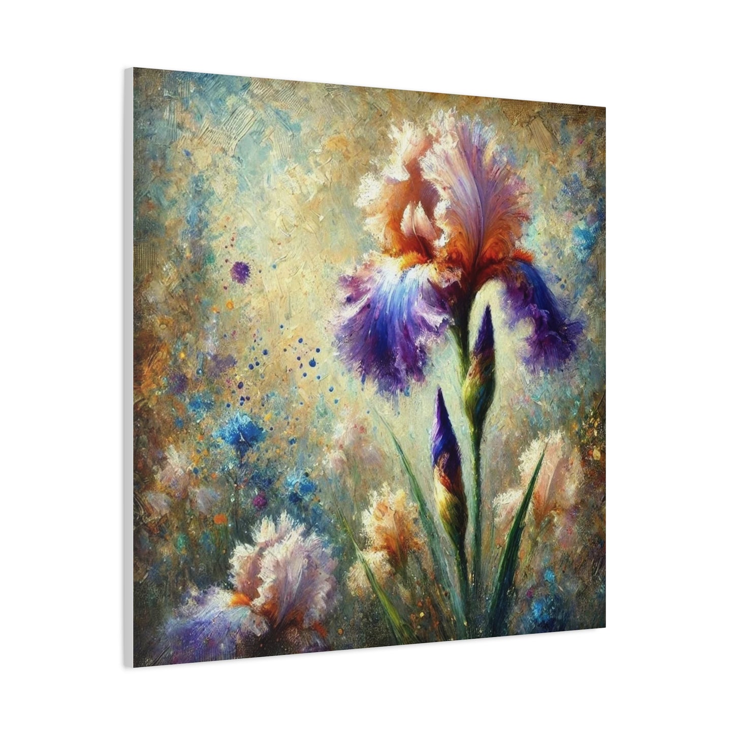 Canvas Print - Iris for Celebration Wall Art