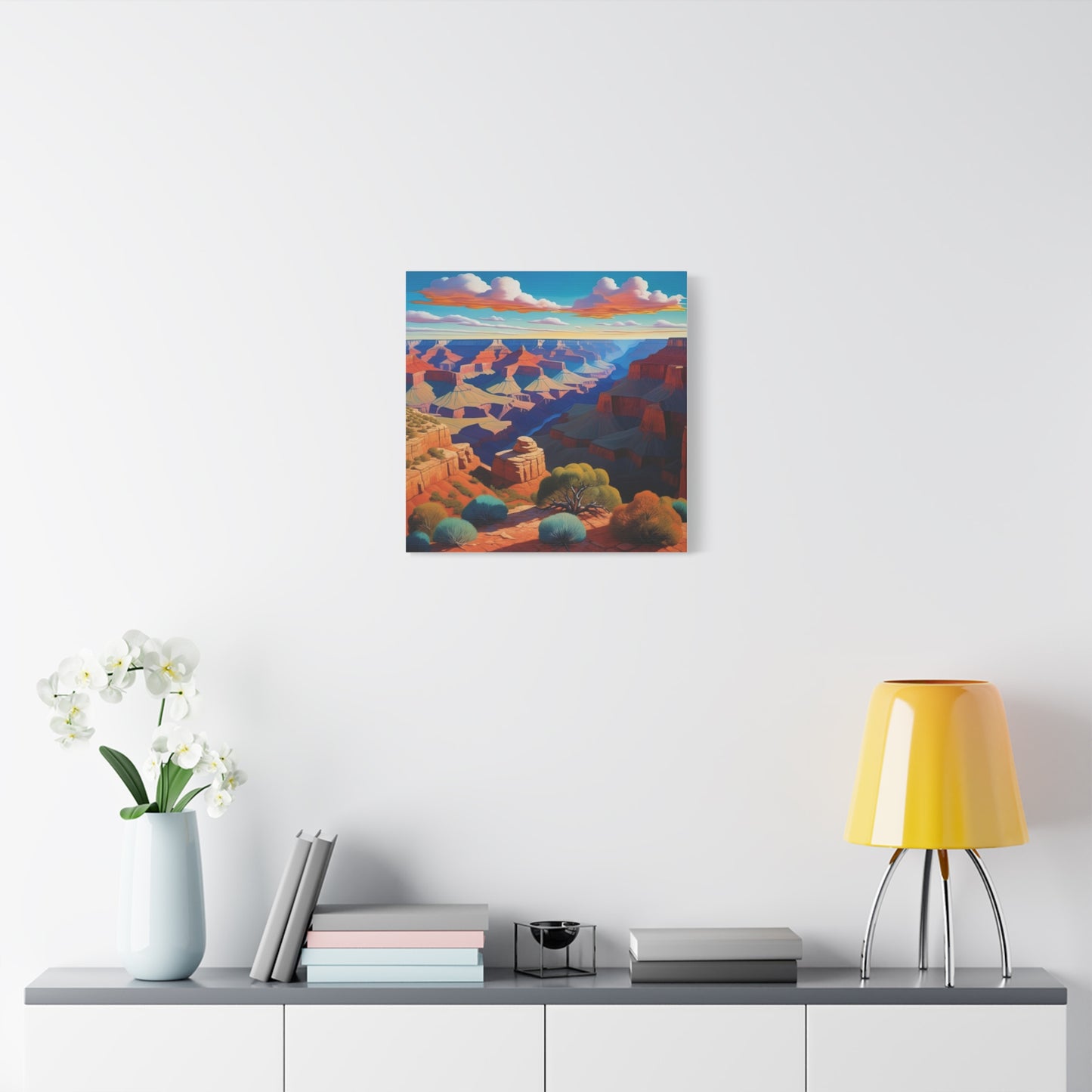 Canvas Print - Grand Canyon Abstract Art 3