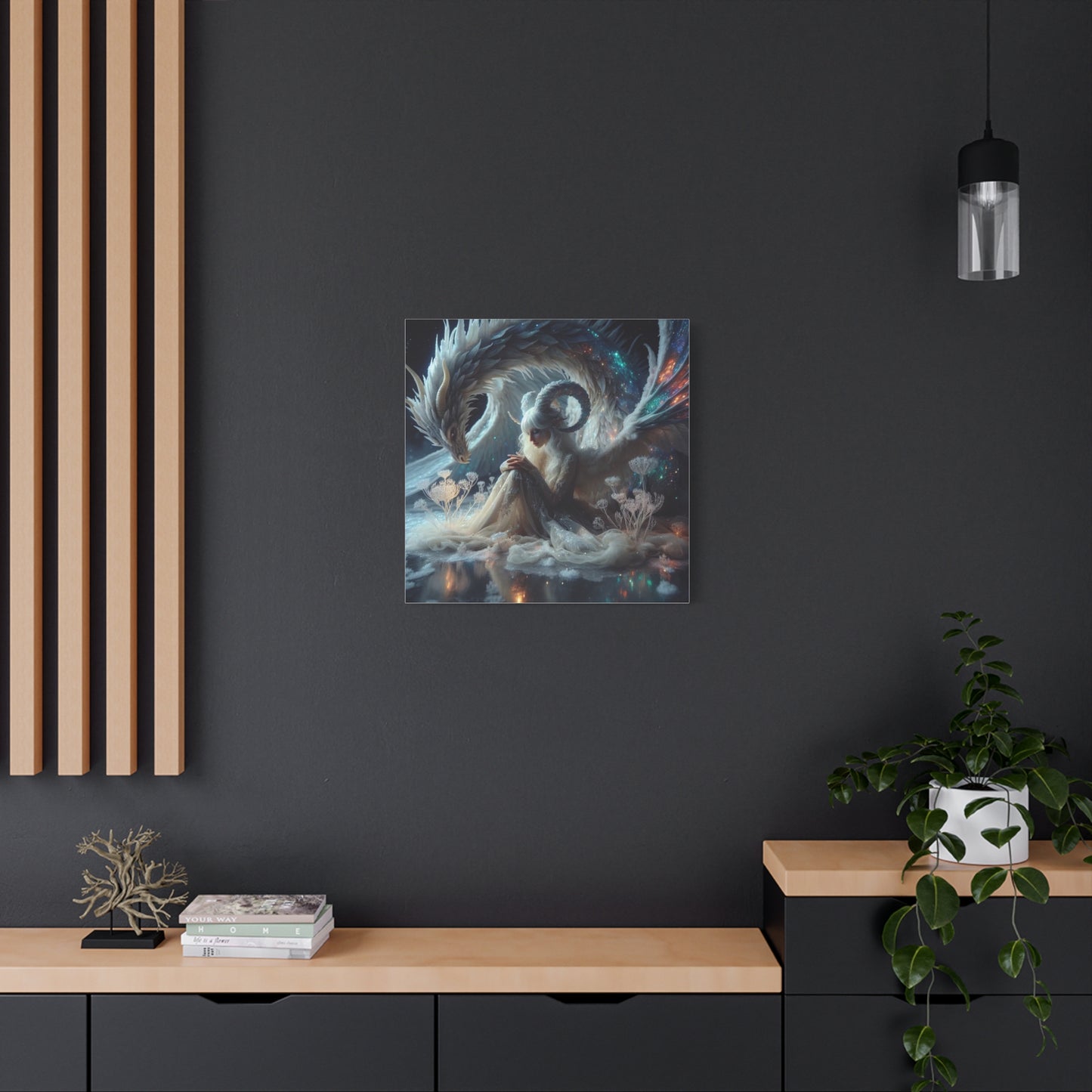 Canvas Print - The Dragon Queen Art