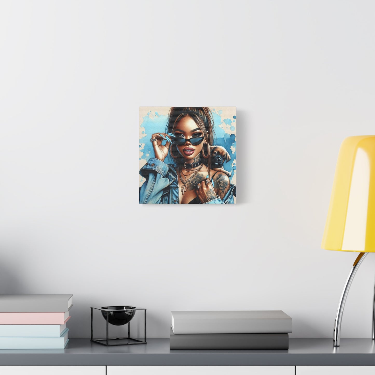 Beautiful Black Woman Canvas Art