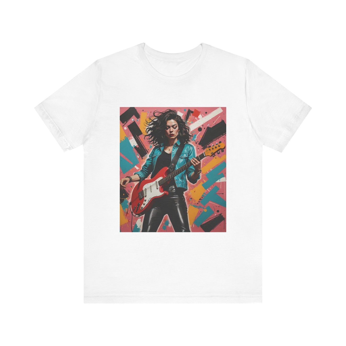 Female Rocker Abstract T-Shirt 3