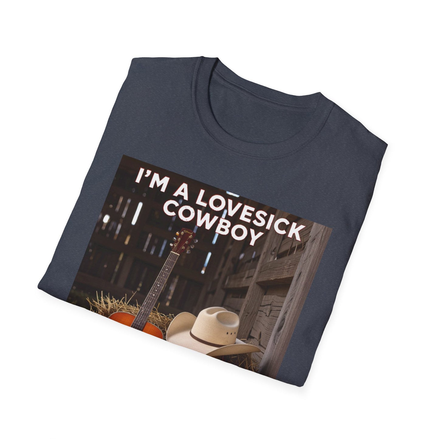 I'm a Lovesick Cowboy Western Boho, Unisex T-Shirt,