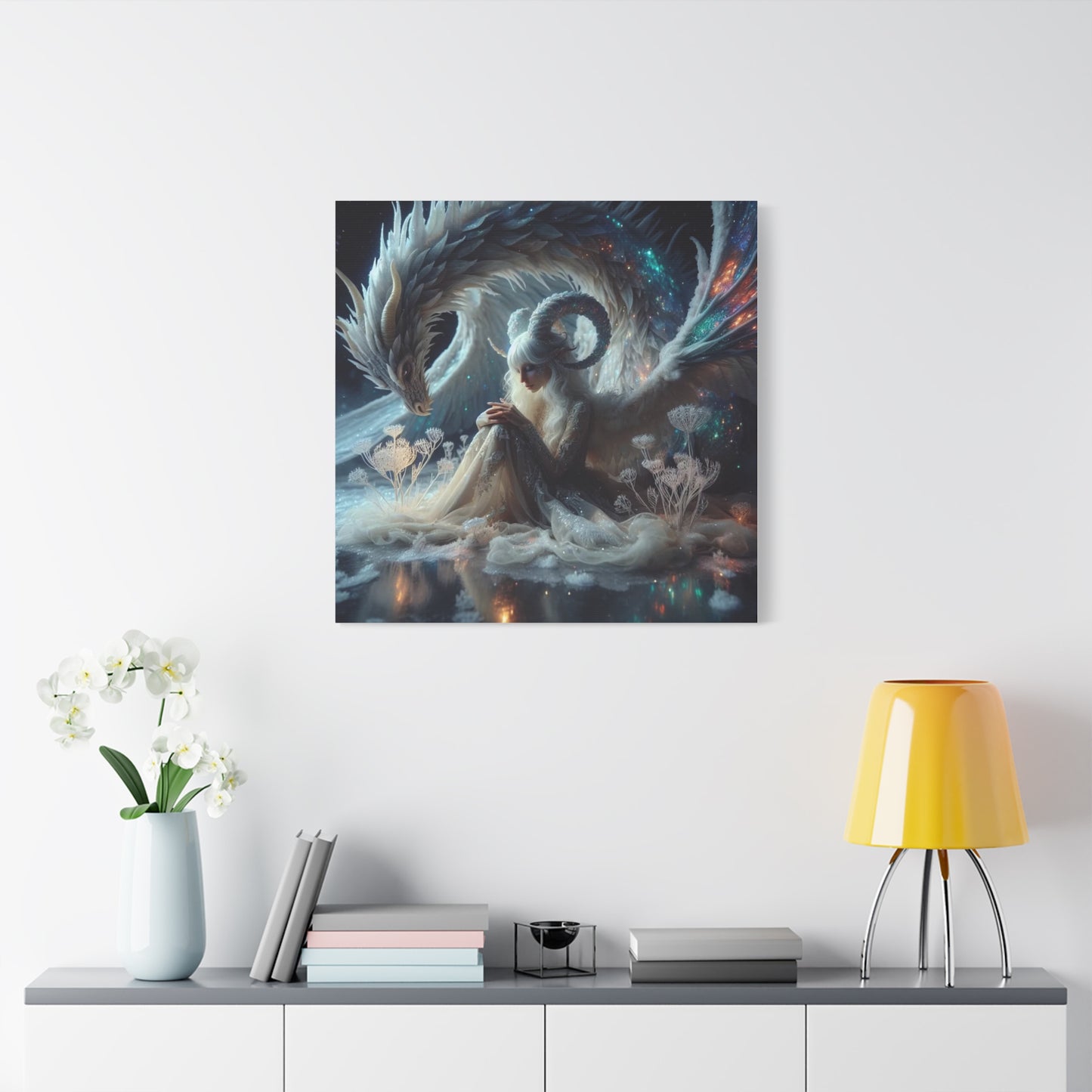 Canvas Print - The Dragon Queen Art